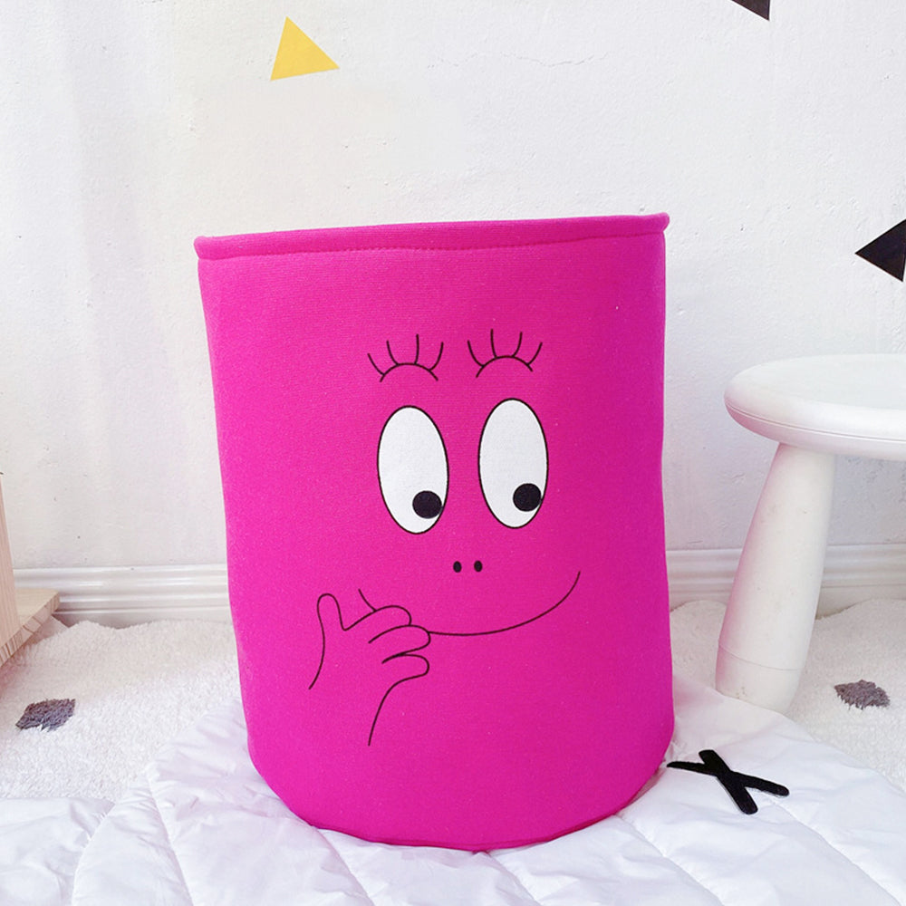 Cartoon Animals Three-Layer Laundry Basket Organizer
