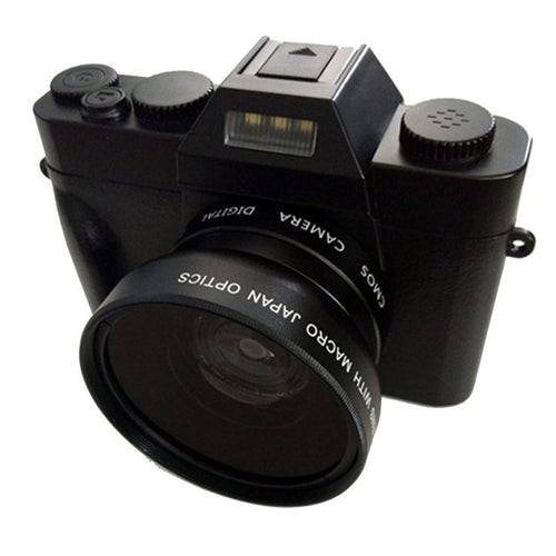 4K HD Semi-Digital SLR Camera with 16x Wide-Angle Lens