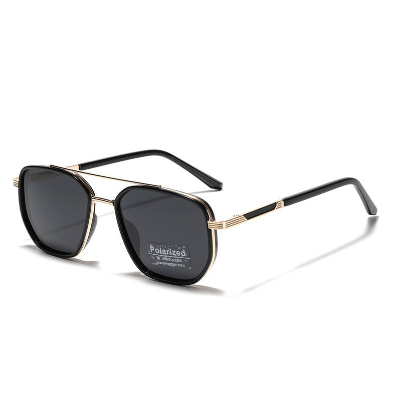 Polarized Polygon Square Sunglasses