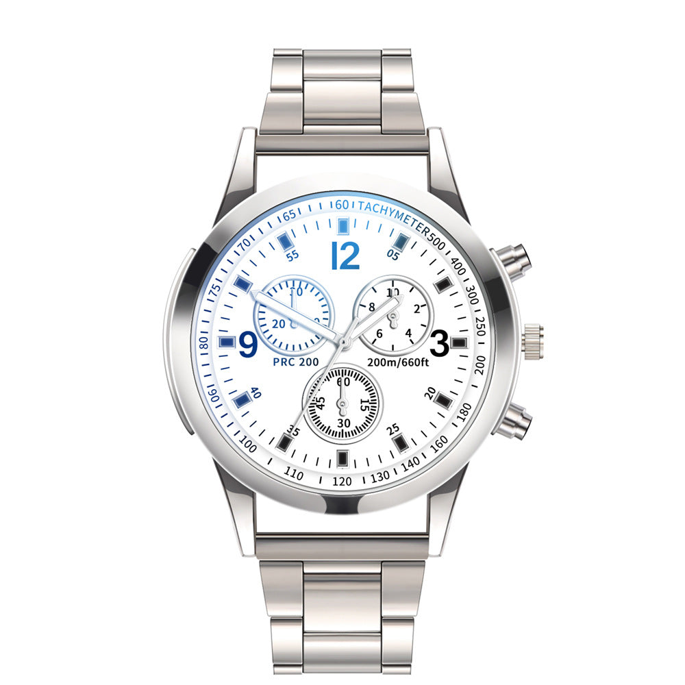 Geneva Quartz Steel Band Watch for Unisex ZA01-G
