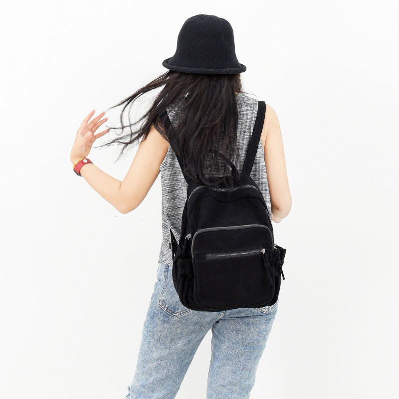 Chengxin Women's Original Design Cotton Linen Backpack