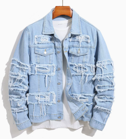 Men's Motorcycle Jacket Coat (One Piece)