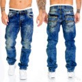 2022 Men's Casual Straight Leg Hip-Hop Jeans