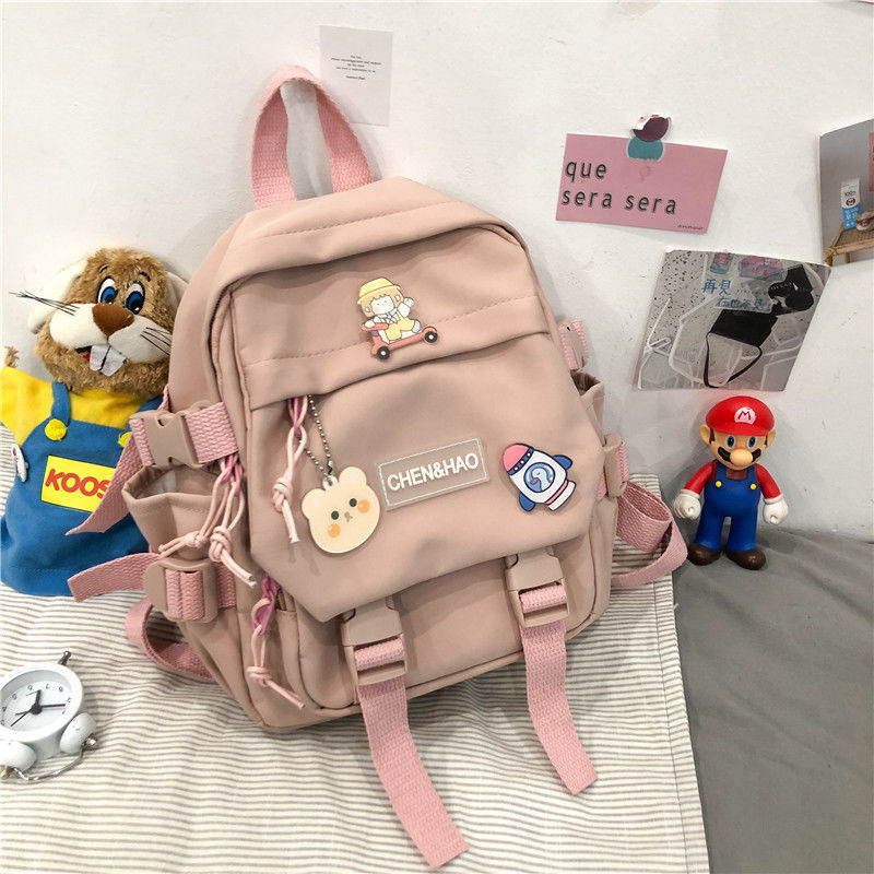 Trendy Mini Canvas Backpack for Girls - Versatile Style