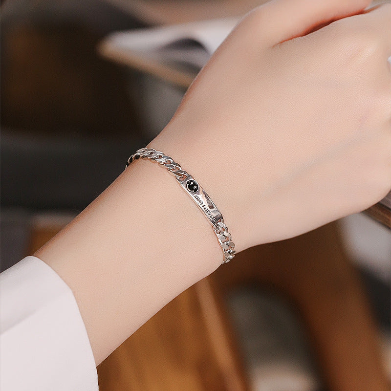 S925 Sterling Silver Vintage Style Bracelet