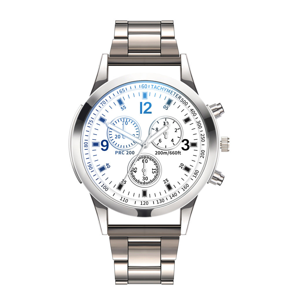 Geneva Quartz Steel Band Watch for Unisex ZA01-G