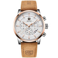 Benyar BY-5104 Men's Quartz Watch with Three Eyes