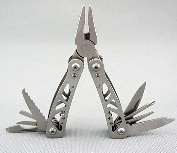 Outdoor Multi-Tool Pliers, Stainless Steel Folding Pliers