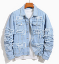 Men's Motorcycle Jacket Coat (One Piece)